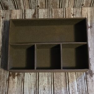 Brown Fabric Storage Organizer
